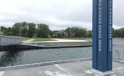 Gord Edgar Downie Pier Monument